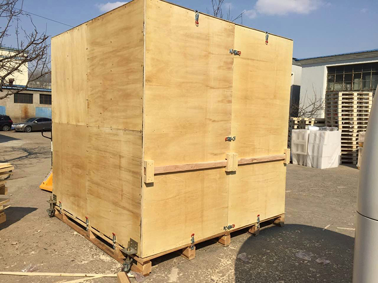 铁架结构木包装箱